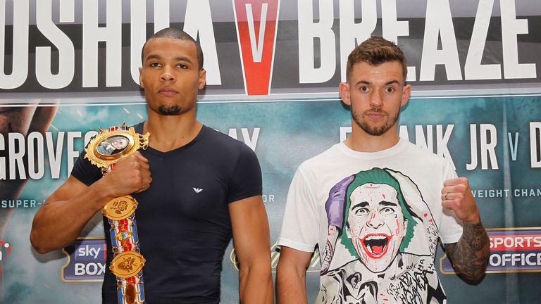 Chris Eubank Jr and Tom Doran are preparing to fight for the British title