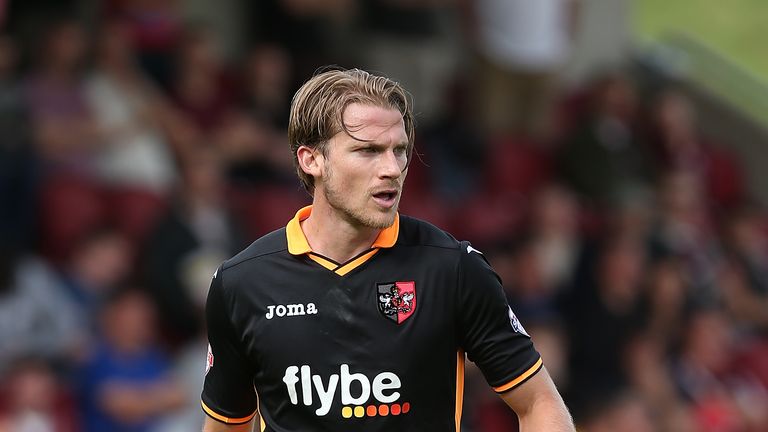 Christian Ribeiro of Exeter City
