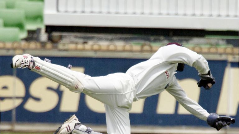 Courteny Browne played 20 Tests for West Indies as a wicket-keeper