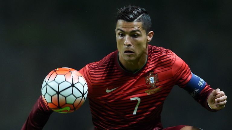 Portugal's Cristiano Ronaldo 