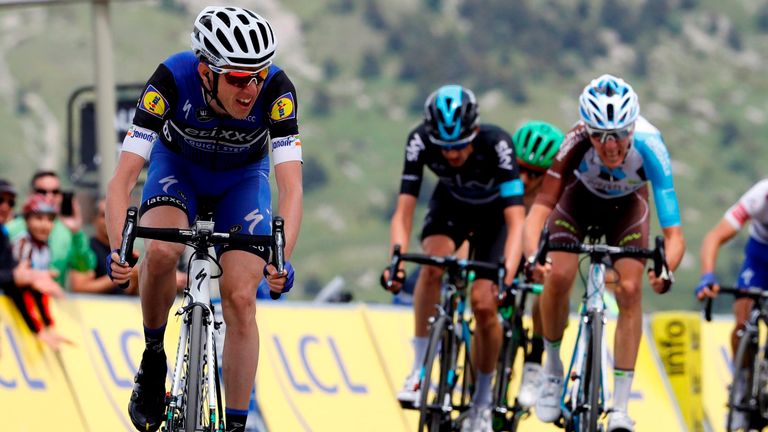 Dan Martin finishes Stage 7 and finishes third overall in the 2016 Criterium du Dauphine