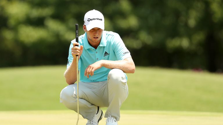 Daniel Berger remains at the top of the leaderboard at the FedEx St. Jude Classic at TPC Southwind in Memphis