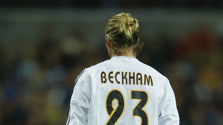 David Beckham cited Jordan as his inspiration