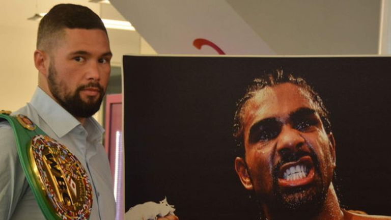 Tony Bellew and David Haye in fight talks