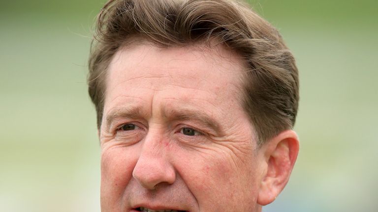 Trainer David Simcock at York's Dante meeting in 2016