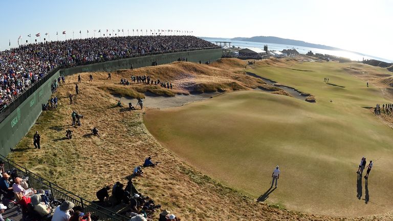 Chambers Bay recieved criticism from the players during last year's tournament
