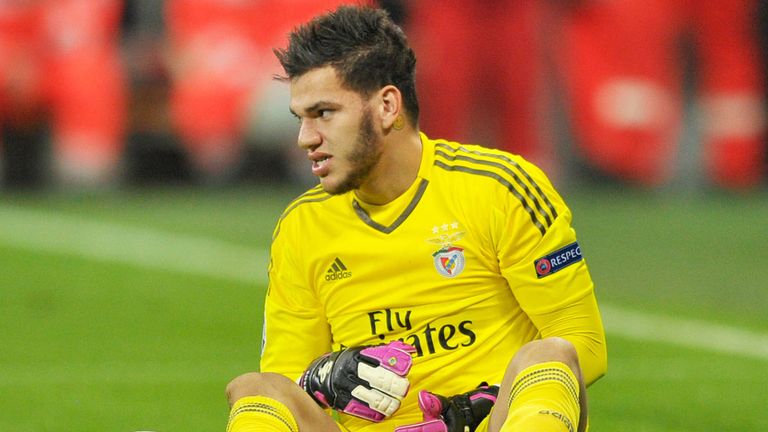 Benfica goalkeeper Ederson has pulled out of the Brazil squad