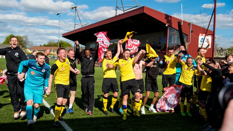 Edinburgh City clinched promotion to League Two last season and will play in the Scottish Challenge Cup this season