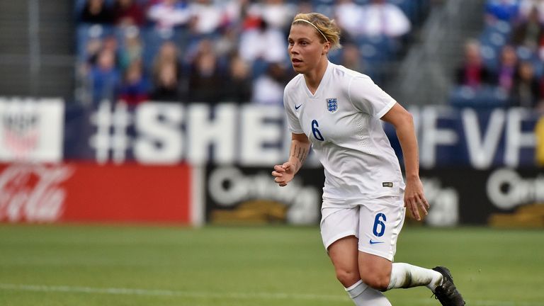 England centre-back Gilly Flaherty