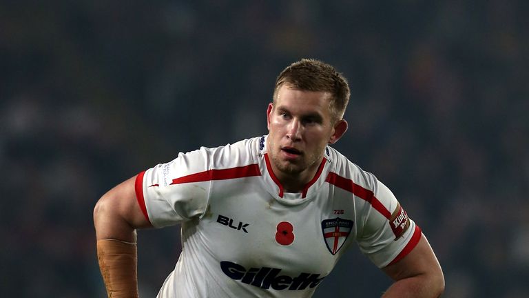 England forward Mike Cooper