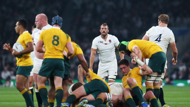 England suffered defeat at the hands of Australia at the 2015 World Cup 