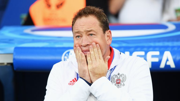 Russia head coach Leonid Slutskiy has resigned from his role following Euro 2016. 
