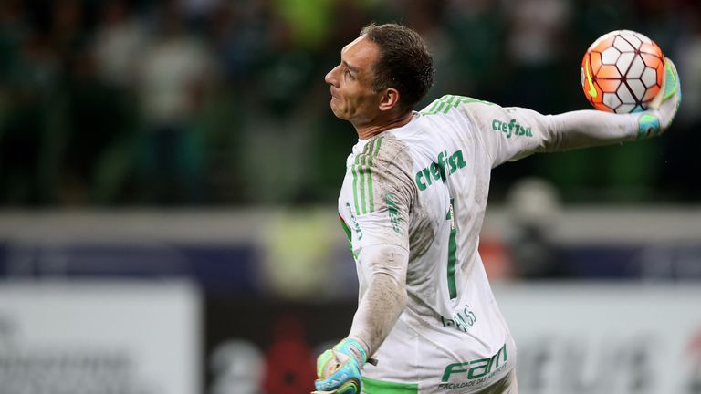 Fernando Prass of Palmeiras 