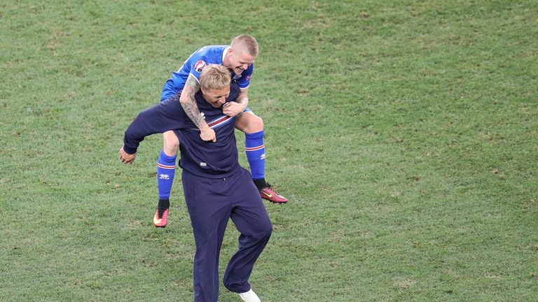 Heimir Hallgrimsson has been giving his players a lift in many ways