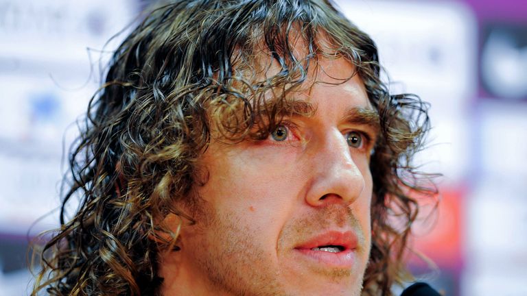 Carles Puyol was named in the all-time XI