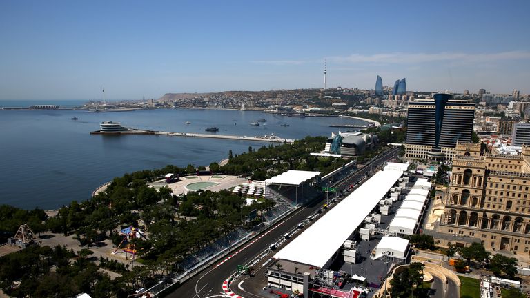 BAKU  AZERBAIJAN F1 European Formula One Grand Prix Baku City Circuit