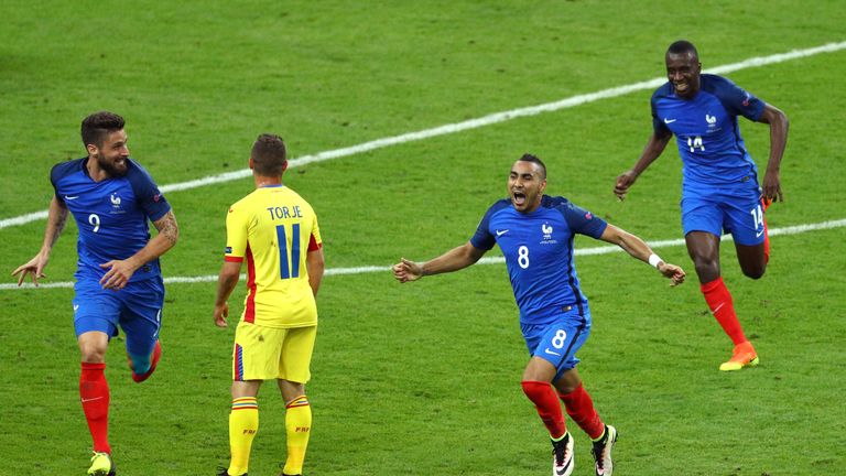 Dimitri Payet was France's hero with a fantastic late winner in the 2-1 victory over Romania in Euro 2016's opening game