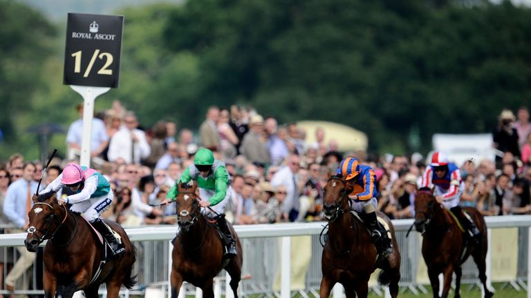 Frankel wins the St James's Palace Stakes - but who chased him home?