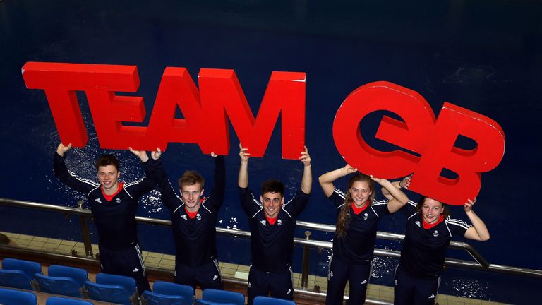 Freddie Woodward, Jack Laugher,  Chris Mears, Alicia Blagg, Rebecca Gallantree, Announcement of Diving Athletes Named in Team GB for Rio 2016 Olympic Games