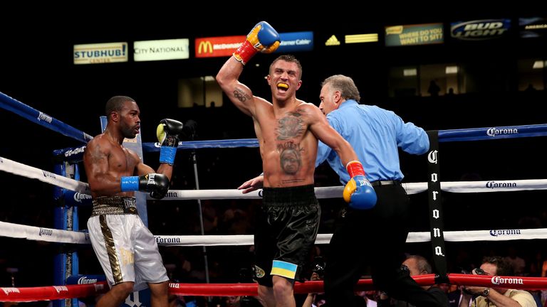 Lomachenko outpointed Russell Jr