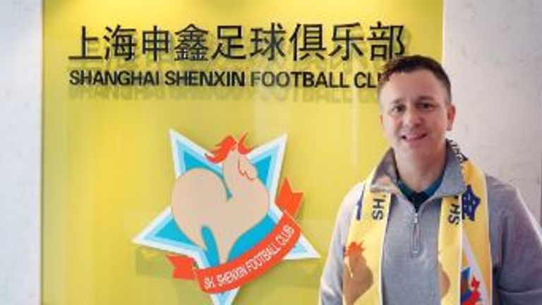 Gary White has been appointed as the new manager of Shanghai Shenxin in China League One