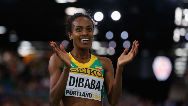 Genzebe Dibaba is reigning 1,500m champion - there is no suggestion she has done anything illegal