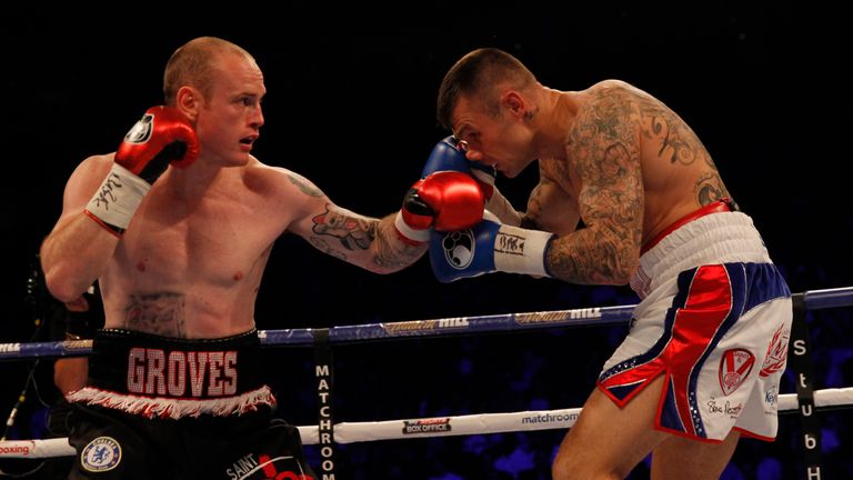 George Groves faced Martin Murray at The 02.