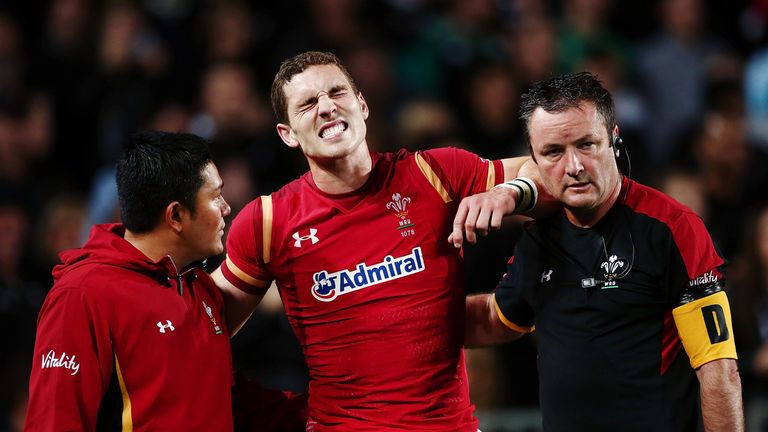 George North limps out of the first Test - and maybe the tour