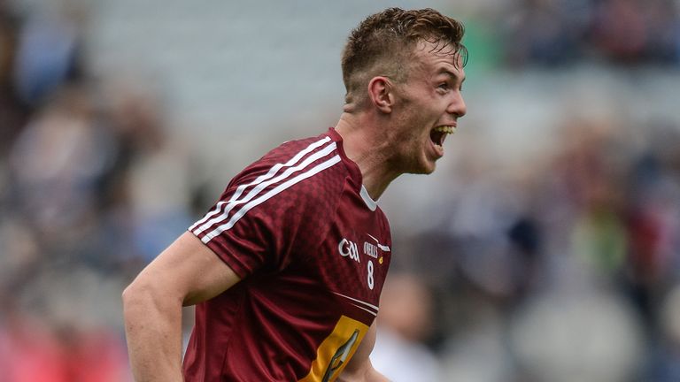 Ger Egan of Westmeath celebrates 