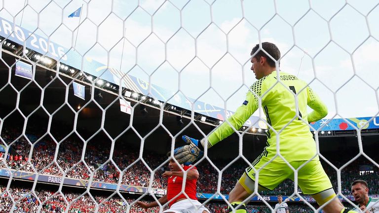 An own-goal from Northern Ireland put Wales in the lead