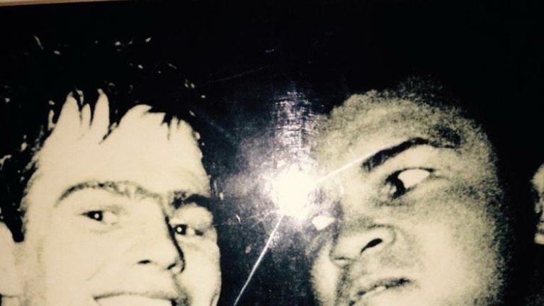 Glenn McCrory and Muhammad Ali
