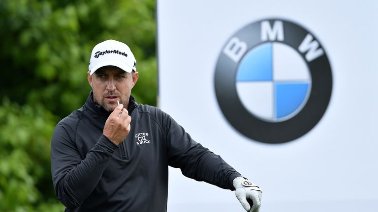 Darren Fichardt of South Africa looks on during the final round of the BMW International Open at Gut Larchenhof on June 26