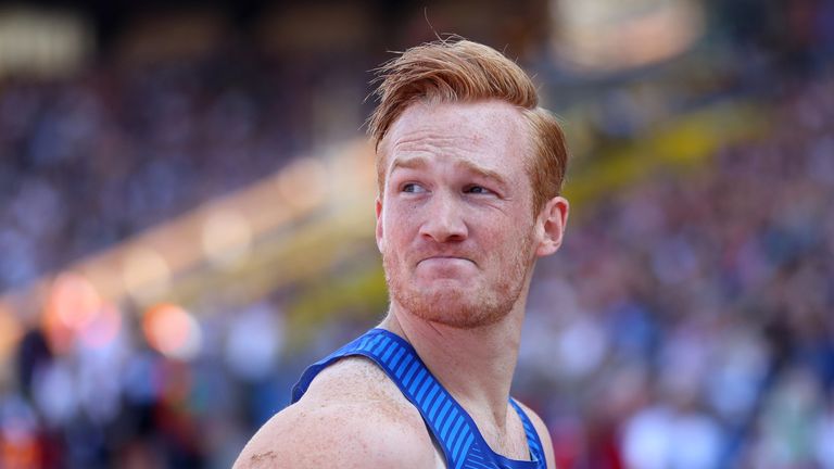 Greg Rutherford's winning streak was ended by  Marquise Goodwin