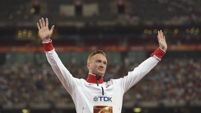 Greg Rutherford dominated the event in Rome