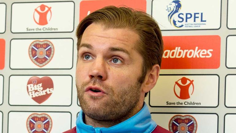 Hearts manager Robbie Neilson