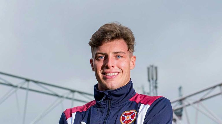 Hearts striker Robbie Muirhead