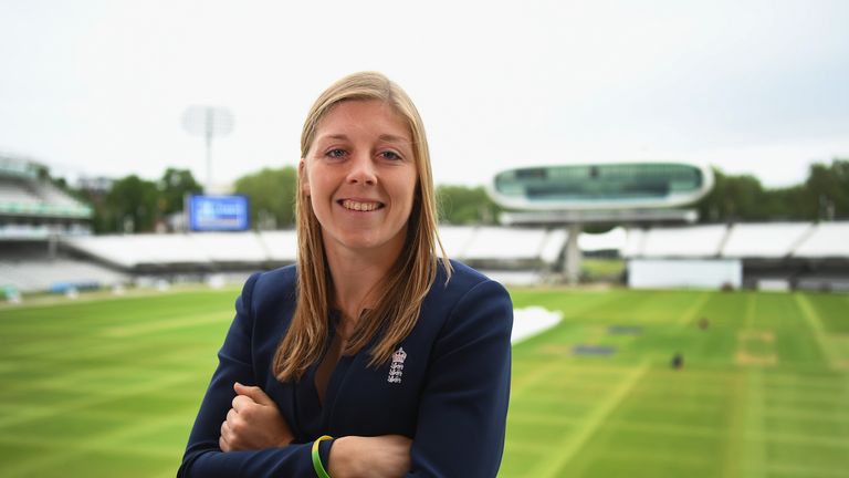 England's new captain Heather Knight at Lord's
