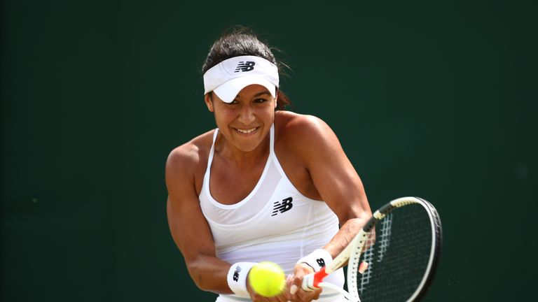 Watson's disappointing run continued but she had chances with three matches points against Annika Beck