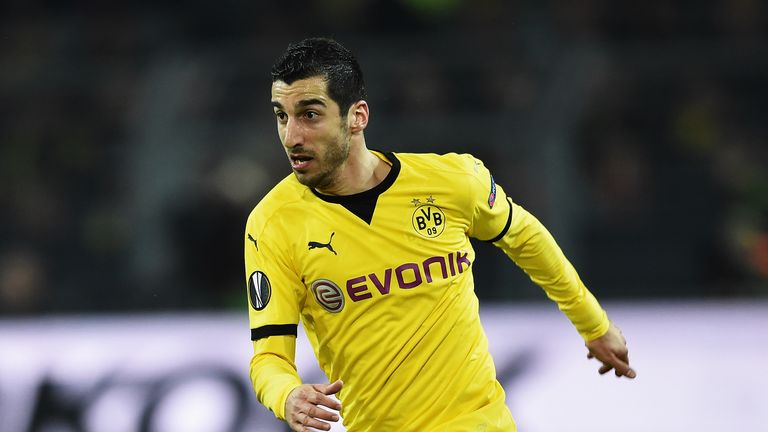 Henrikh Mkhitaryan of Dortmund