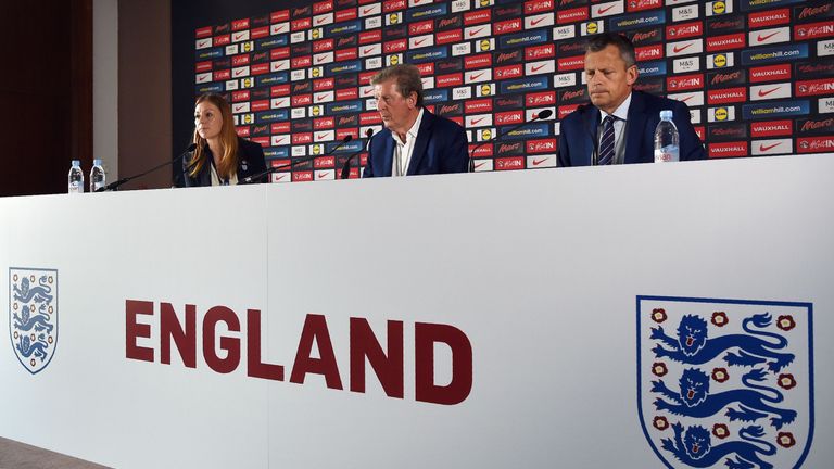 Former boss Roy Hodgson makes his final press conference for England