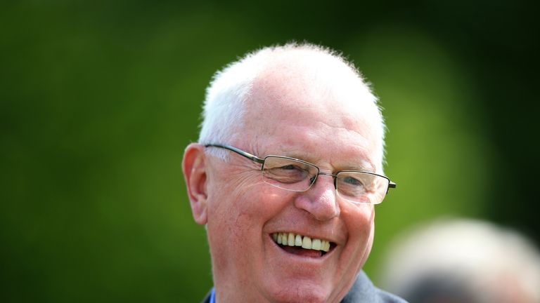 Trainer Mick Channon during day one of the May Festival 2015 at Goodwood