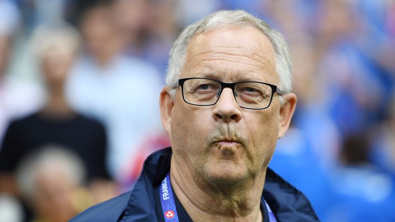 Iceland coach Lars Lagerback says England are favourites ahead of Monday's game