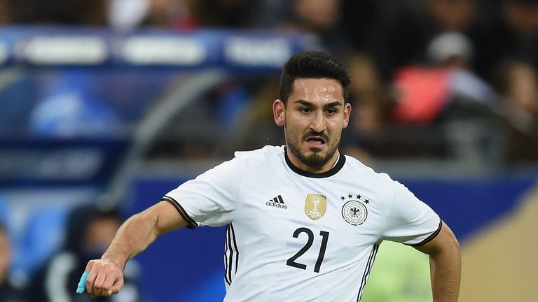 Ilkay Gundogan will miss Euro 2016 through injury