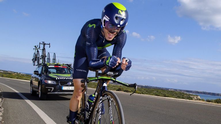 Ion Izagirre on stage 3 of the 2016 Volta ao Algarve