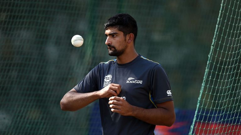 New Zealand's Ish Sodhi has been included as another spin option