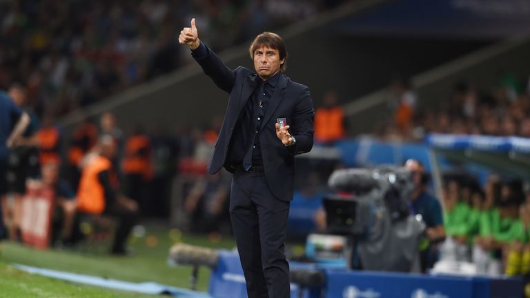 Antonio Conte congratulated Republic of Ireland after their victory over Italy