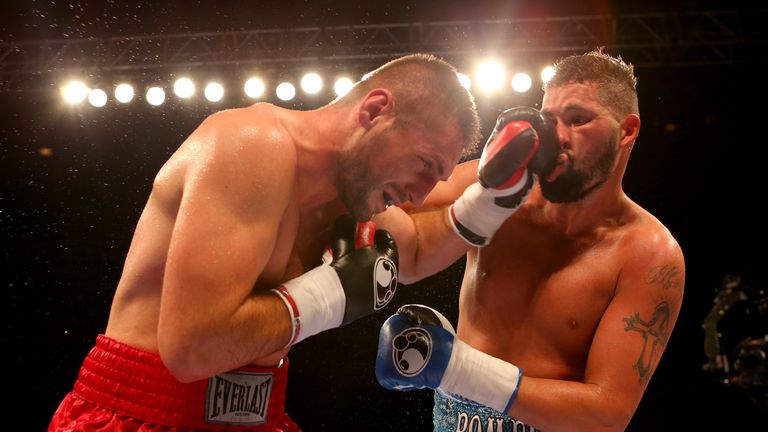 Tony Bellew and Ivica Bacurin 