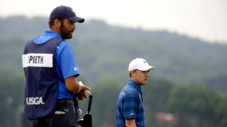 Jordan Spieth was surprised at having to go straight back out to the course