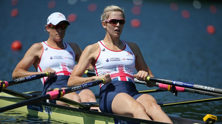 Katherine Grainger (left) and Victoria Thornley will team up in Rio in August