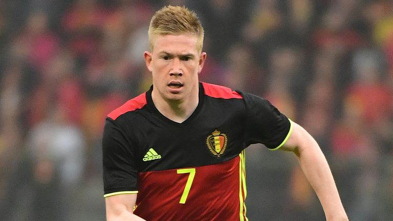 Belgium midfielder Kevin De Bruyne in action against Finland in a pre-Euro 2016 friendly